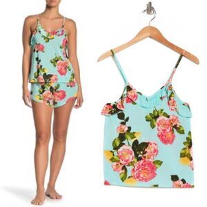 NWT Betsey Johnson Floral Sleep Tank & Shorts | M